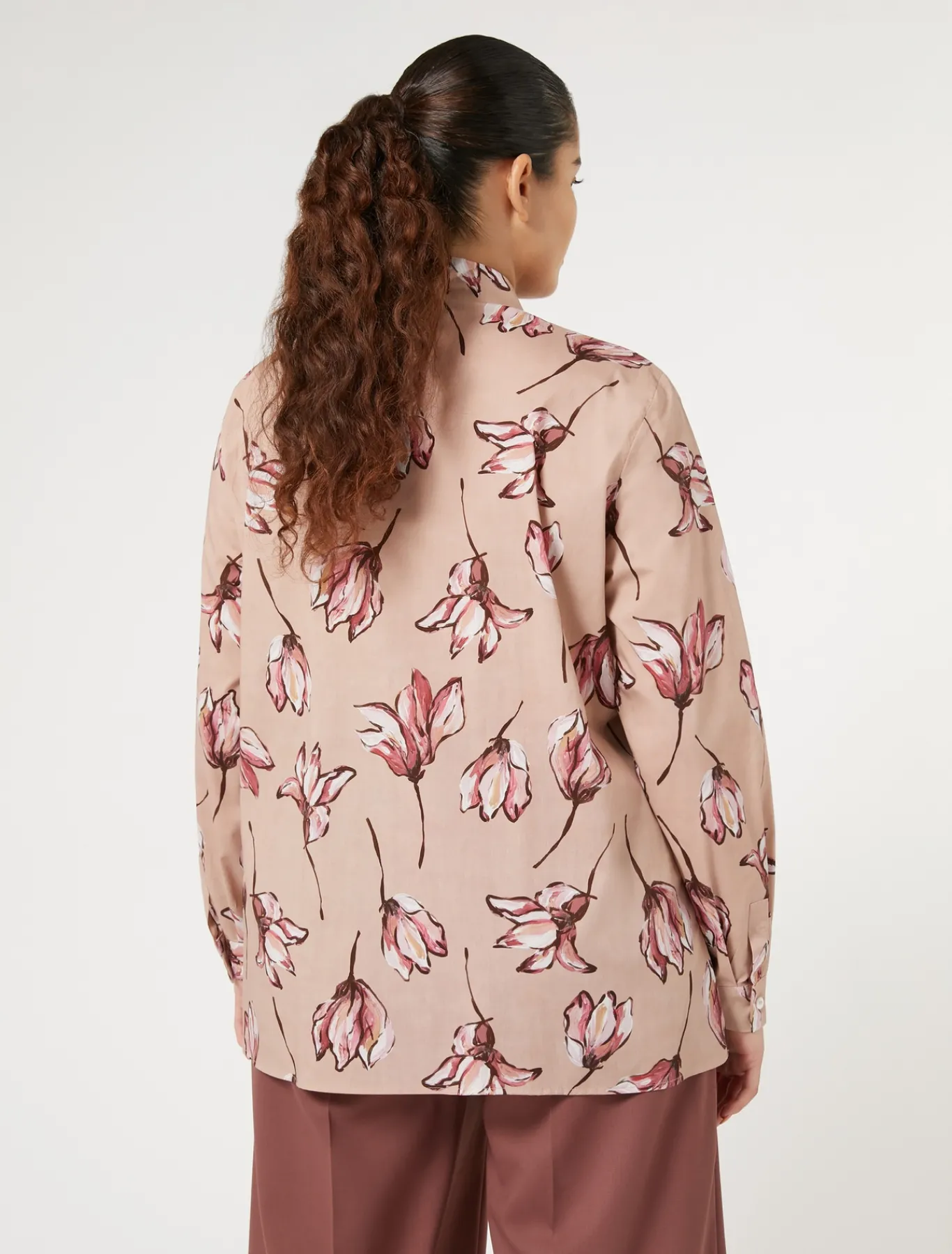 Marina Rinaldi Camicie & Bluse | Camicie & Bluse*Camicia in cotone stampato ROSA