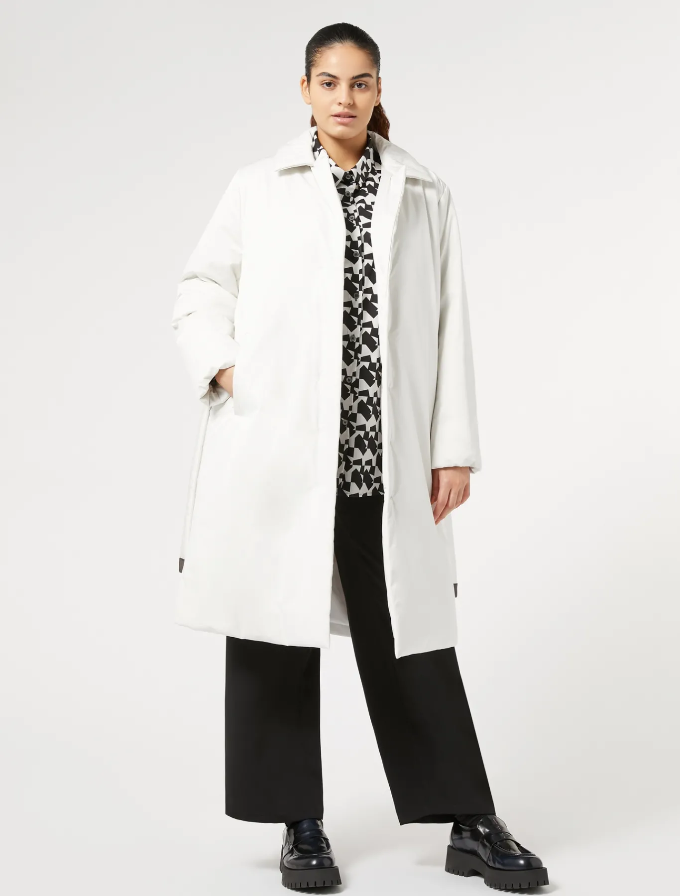 Marina Rinaldi Camicie & Bluse | Camicie & Bluse*Camicia in cotone stampato NERO