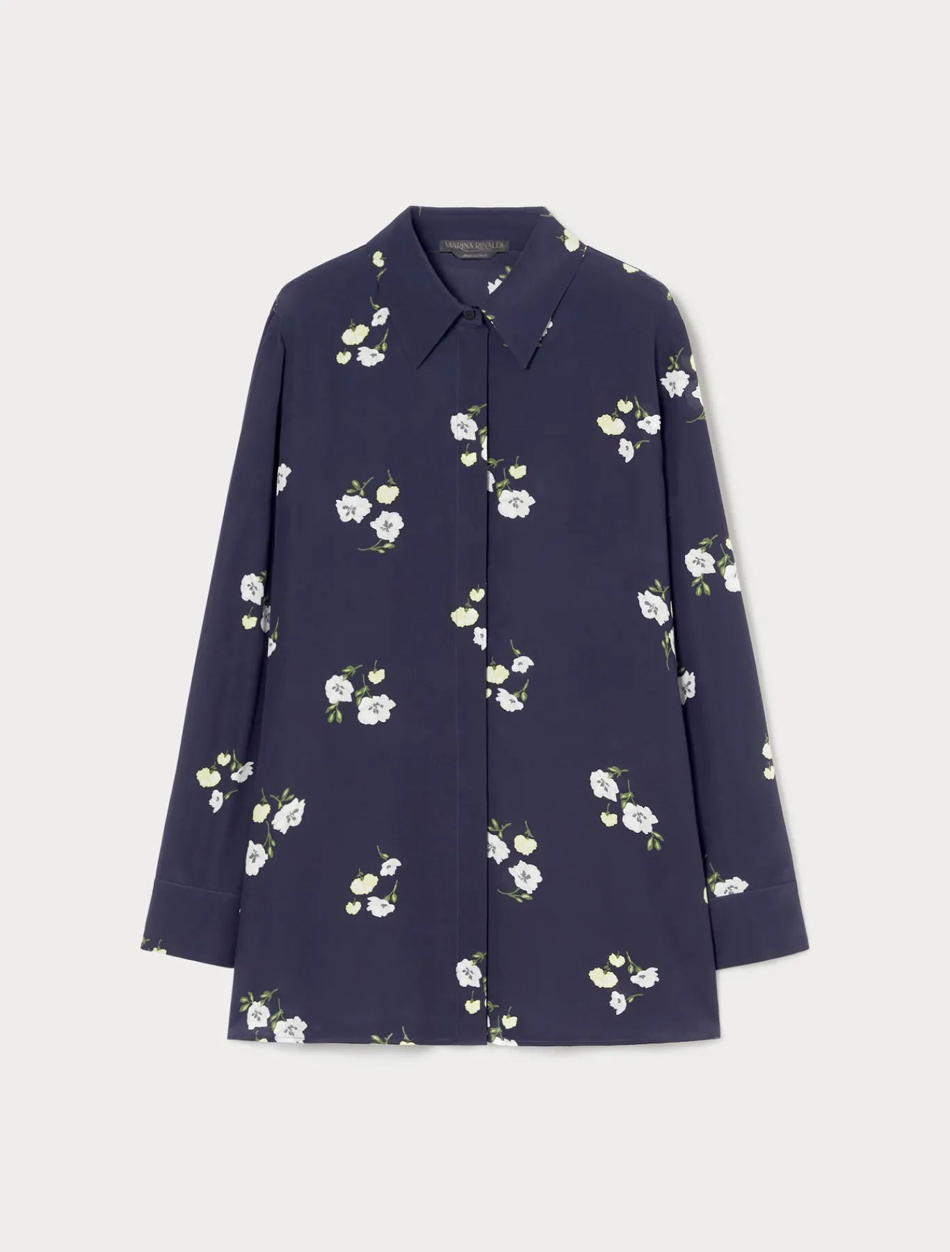 Marina Rinaldi Camicie & Bluse | Camicie & Bluse*Camicia in crêpe de Chine di seta BLUNOTTE