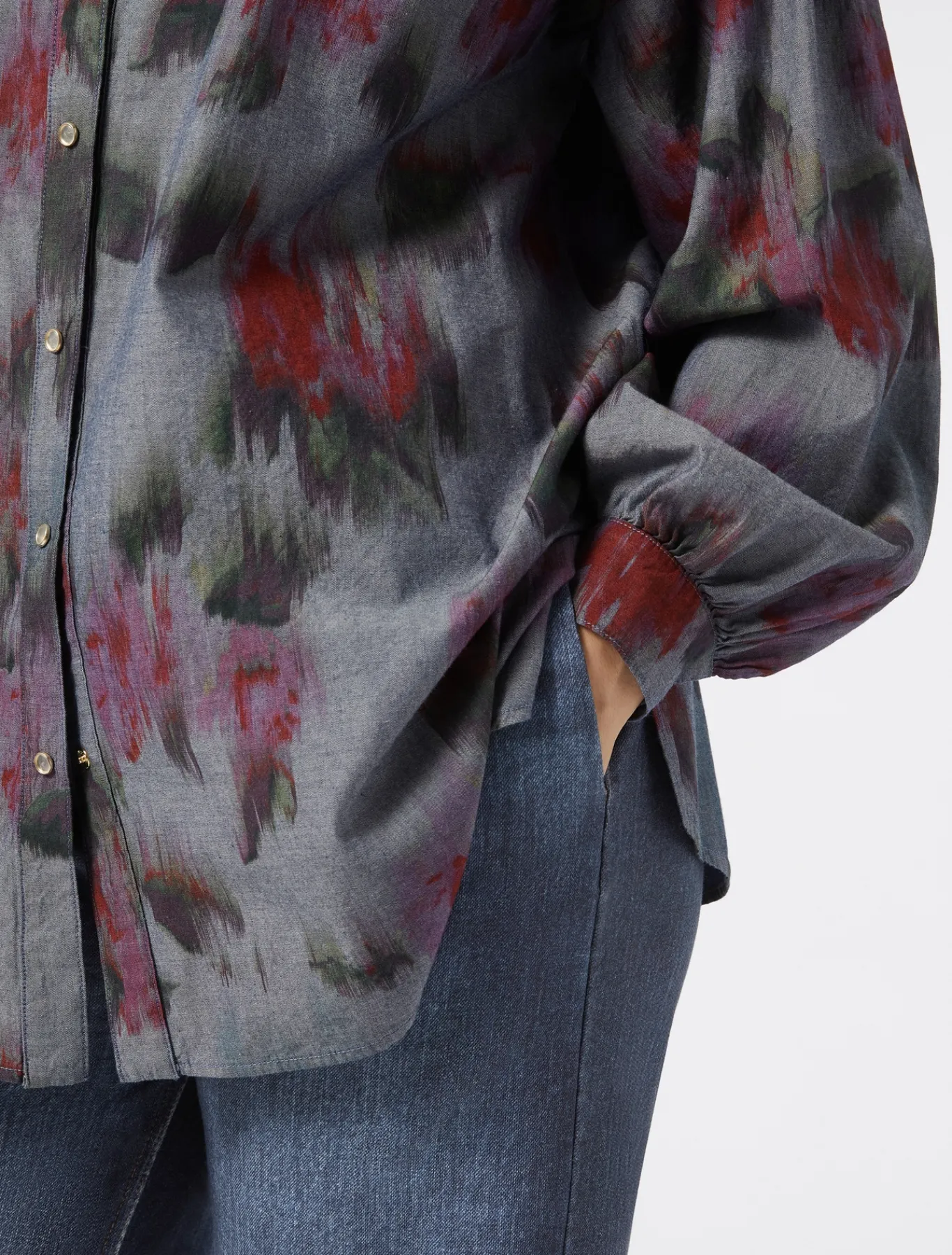 Marina Rinaldi Camicie & Bluse | Camicie & Bluse*Camicia in denim chambray BLU