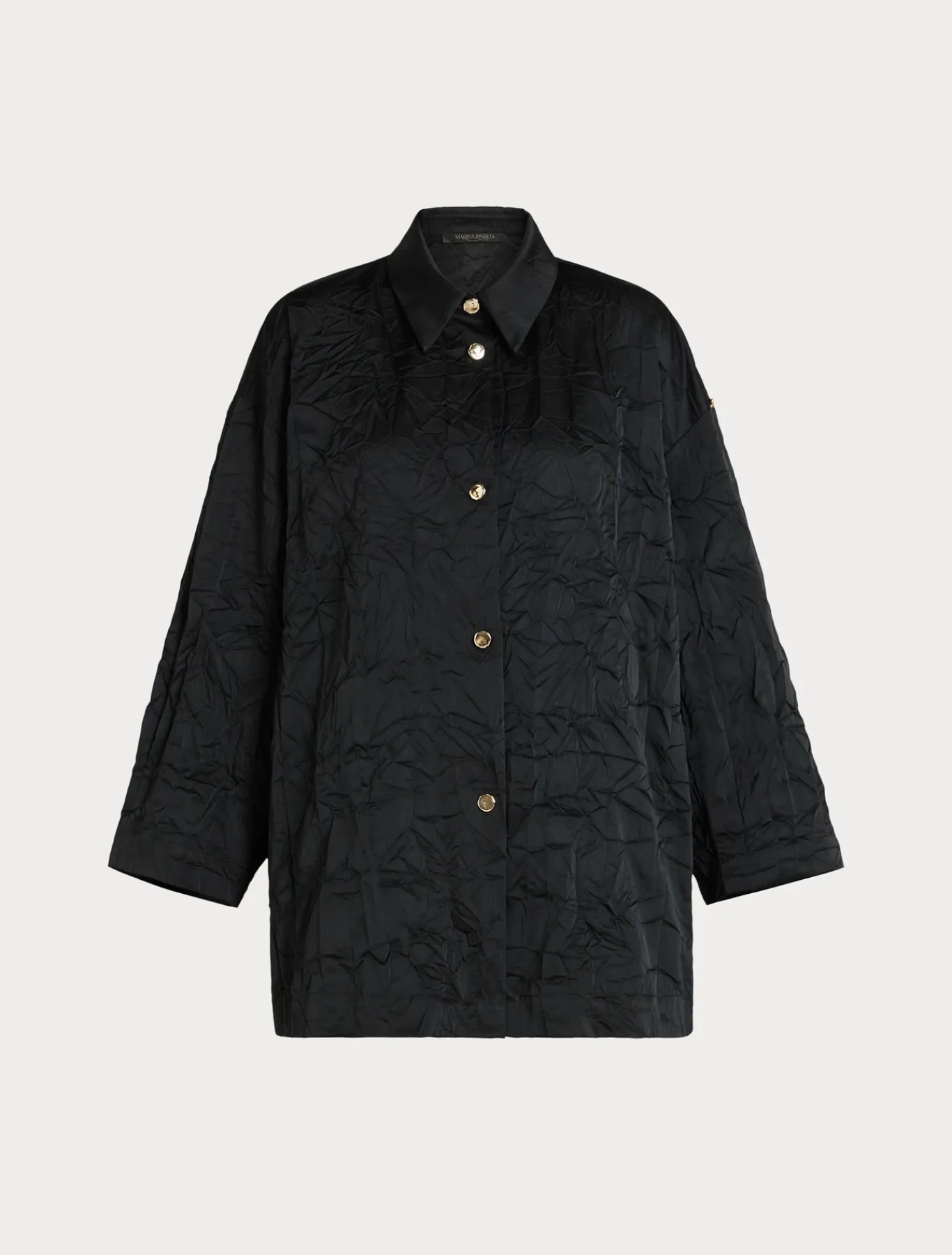 Marina Rinaldi Camicie & Bluse | Camicie & Bluse*Camicia in duchesse NERO