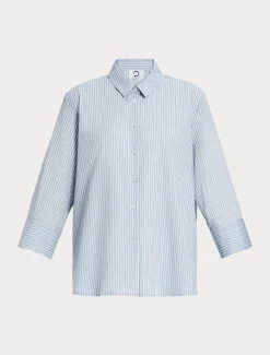 Marina Rinaldi Camicie & Bluse | Camicie & Bluse*Camicia in misto cotone tinto filo AVIO