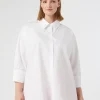 Marina Rinaldi Camicie & Bluse | Camicie & Bluse*Camicia in popeline BIANCOOTTICO