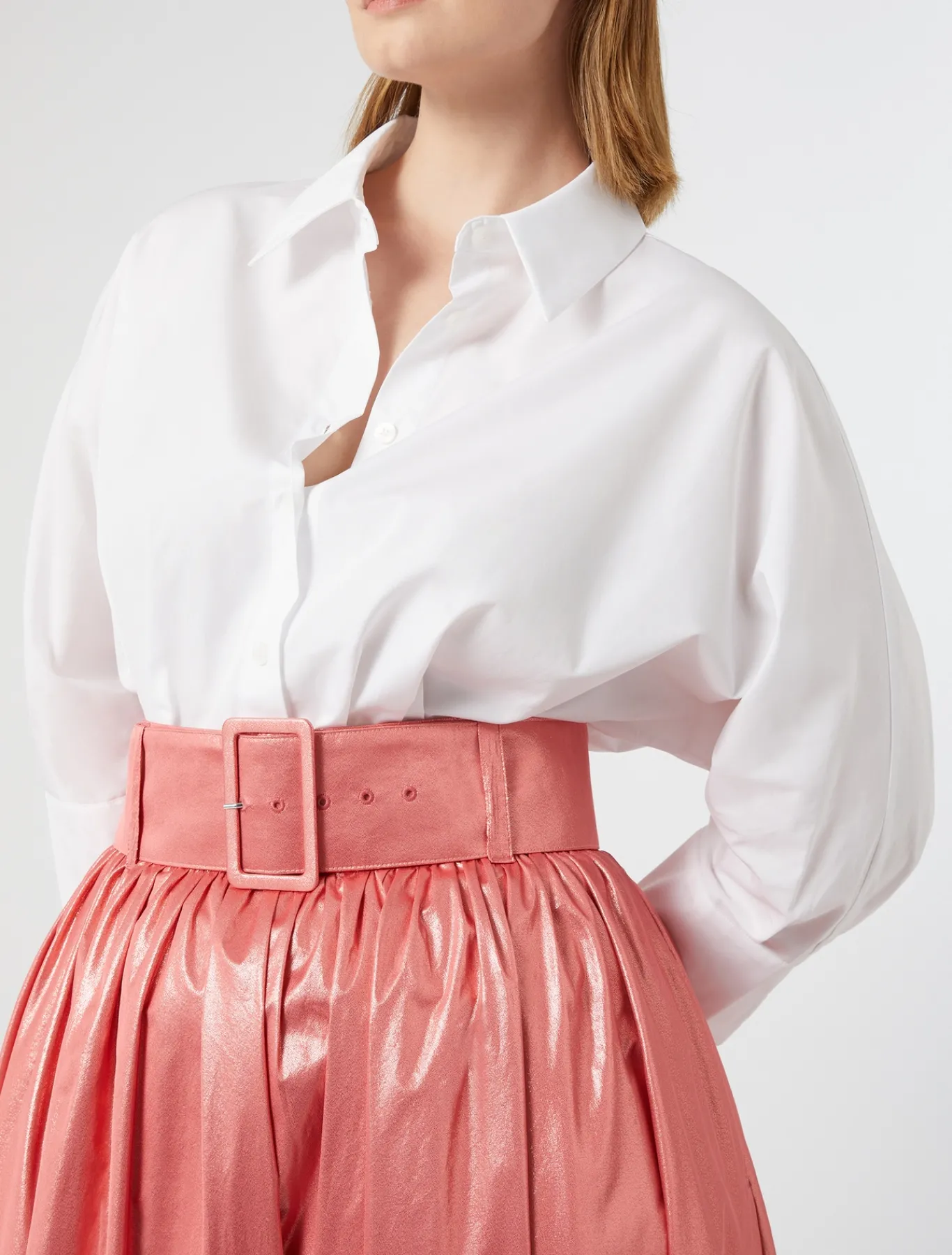Marina Rinaldi Camicie & Bluse | Camicie & Bluse*Camicia in popeline BIANCOOTTICO