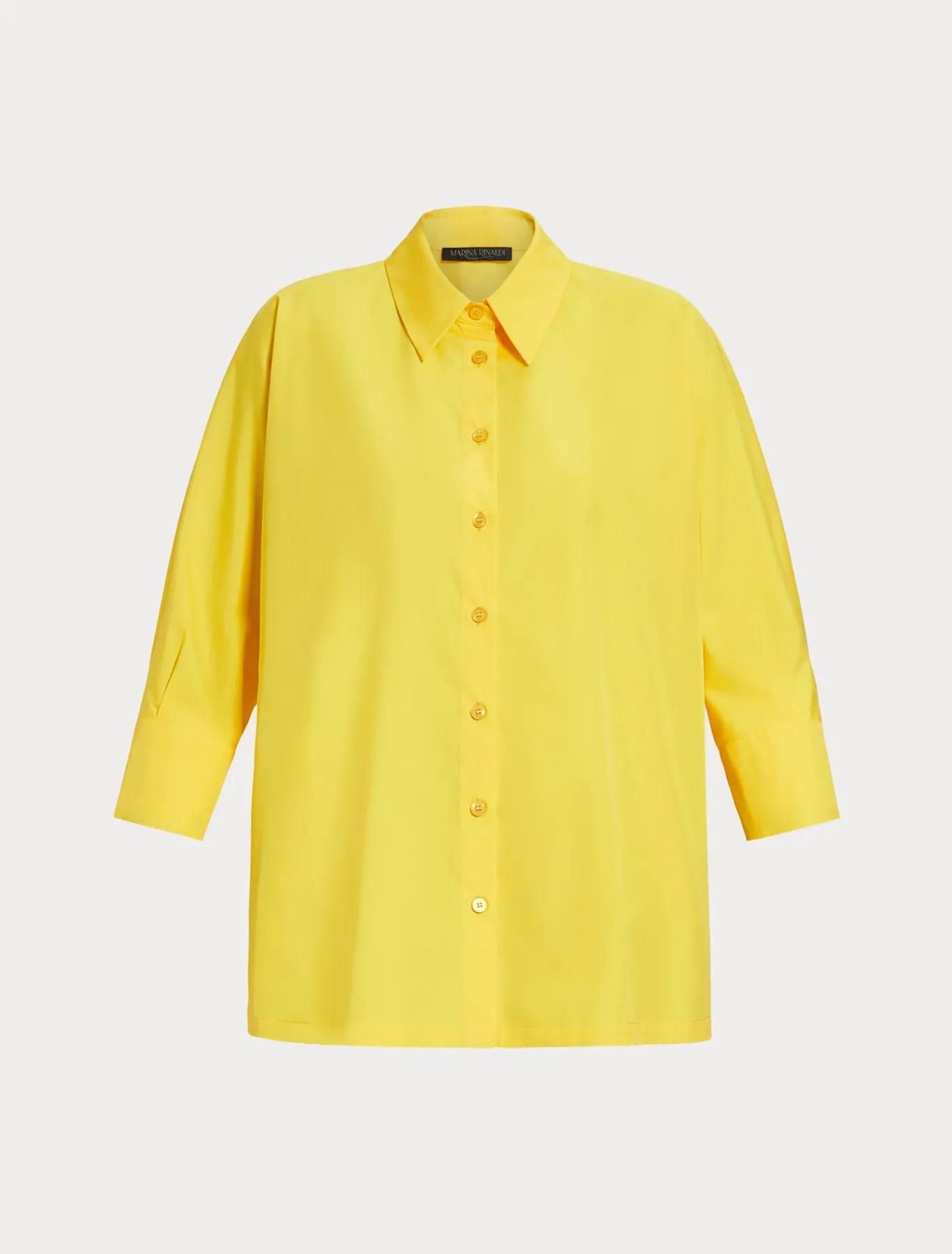 Marina Rinaldi Camicie & Bluse | Camicie & Bluse*Camicia in popeline GIALLOSOLE