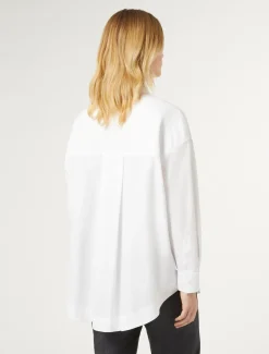 Marina Rinaldi Camicie & Bluse | Camicie & Bluse*Camicia in popeline BIANCOOTTICO