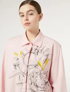 Marina Rinaldi Camicie & Bluse | Camicie & Bluse*Camicia in popeline con ricamo ROSA