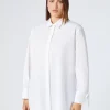 Marina Rinaldi Camicie & Bluse | Camicie & Bluse*Camicia in popeline di cotone BIANCOOTTICO