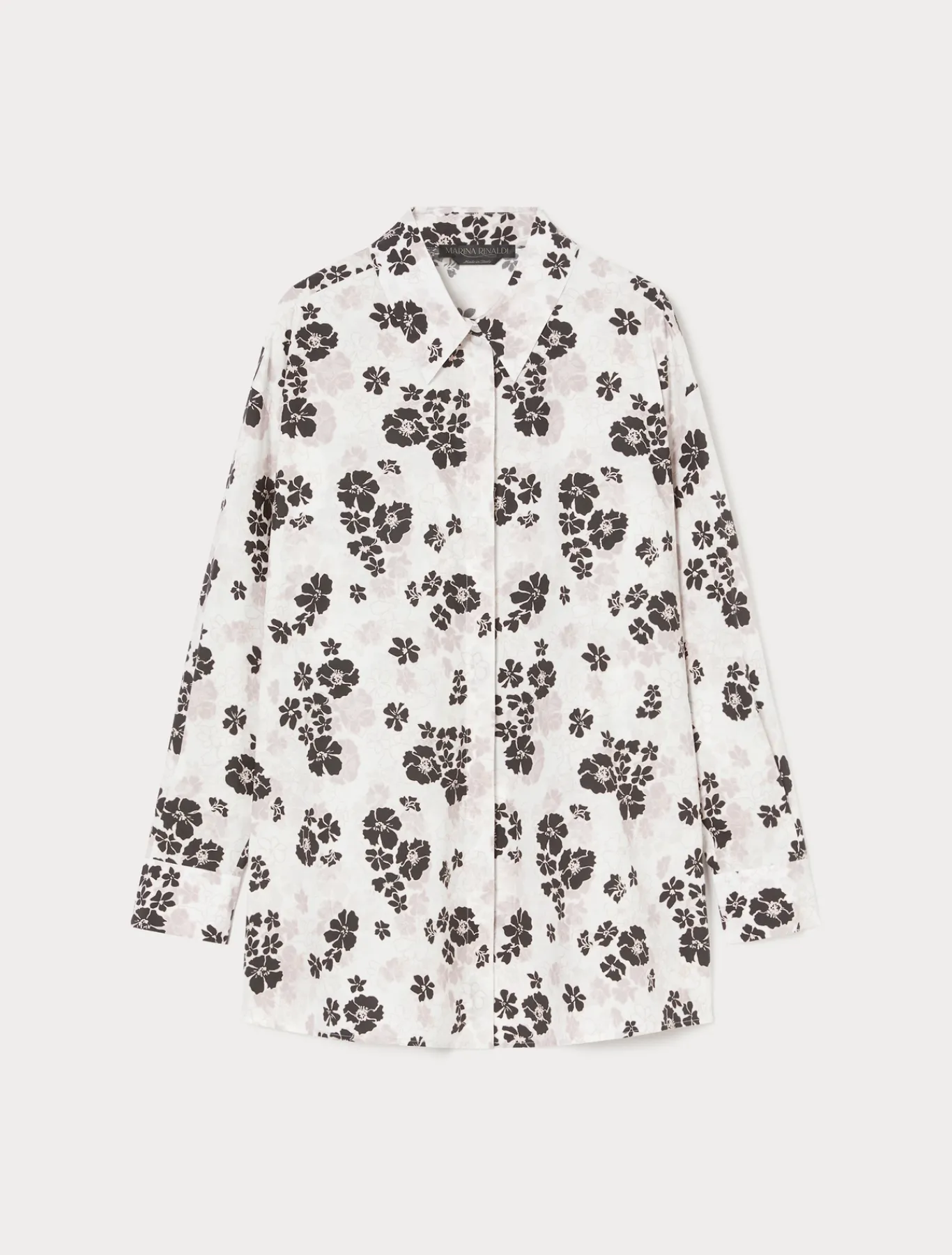 Marina Rinaldi Camicie & Bluse | Camicie & Bluse*Camicia in popeline di cotone BIANCOOTTICO