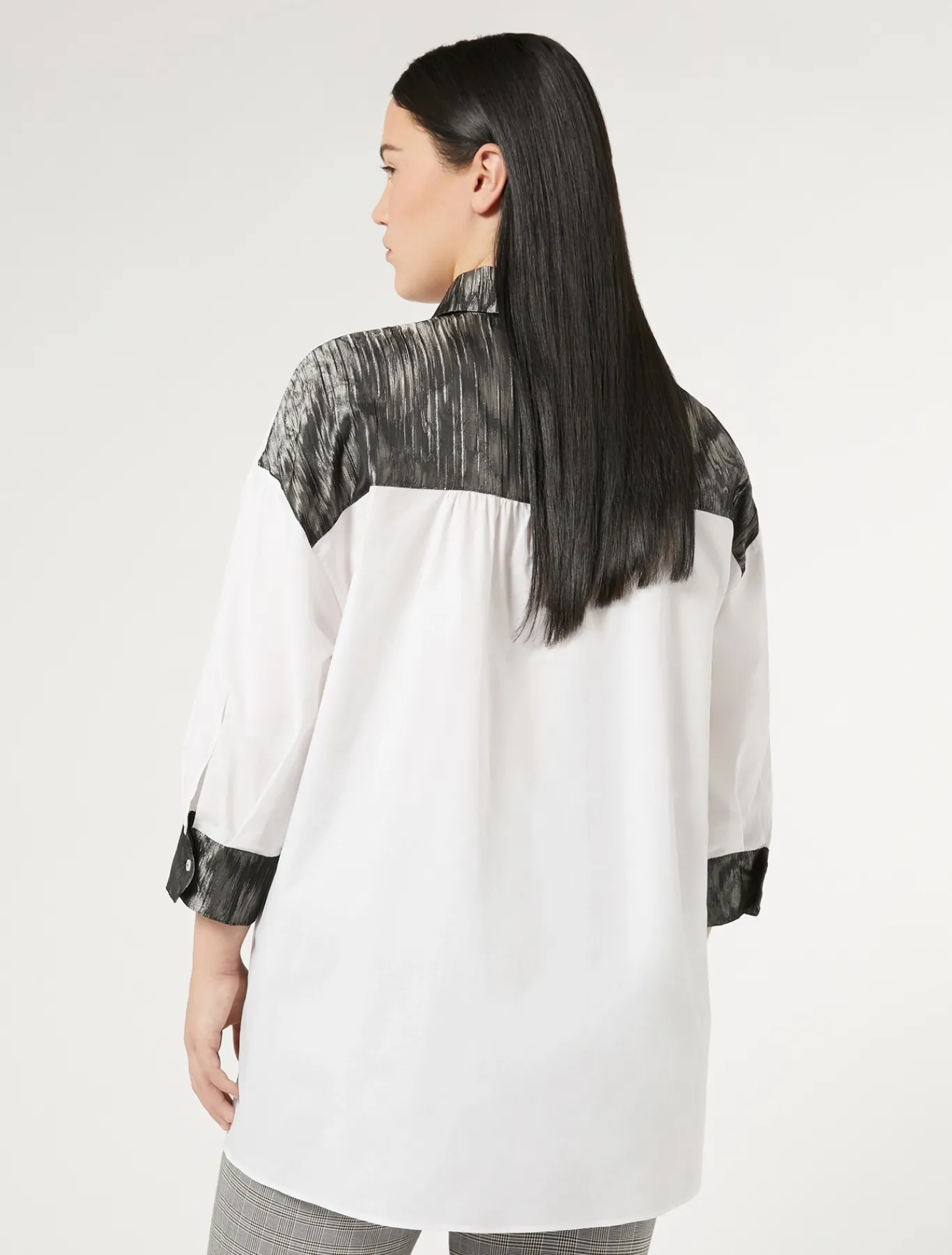 Marina Rinaldi Camicie & Bluse | Camicie & Bluse*Camicia in popeline di cotone BIANCOOTTICO