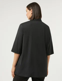 Marina Rinaldi Camicie & Bluse | Camicie & Bluse*Camicia in popeline di misto cotone NERO