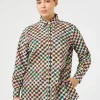 Marina Rinaldi Camicie & Bluse | Camicie & Bluse*Camicia in popeline stampato NERO