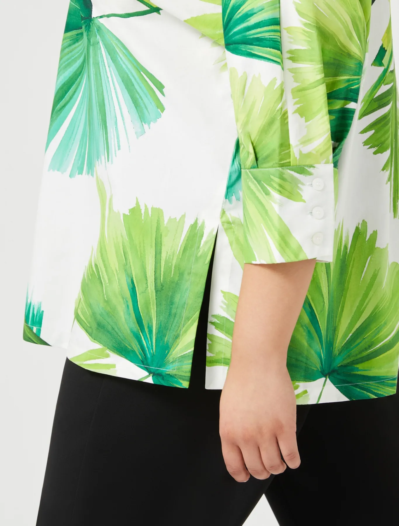 Marina Rinaldi Camicie & Bluse | Camicie & Bluse*Camicia in popeline stampato BIANCO