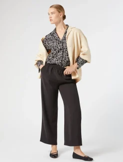 Marina Rinaldi Camicie & Bluse | Camicie & Bluse*Camicia in popeline stampato NERO