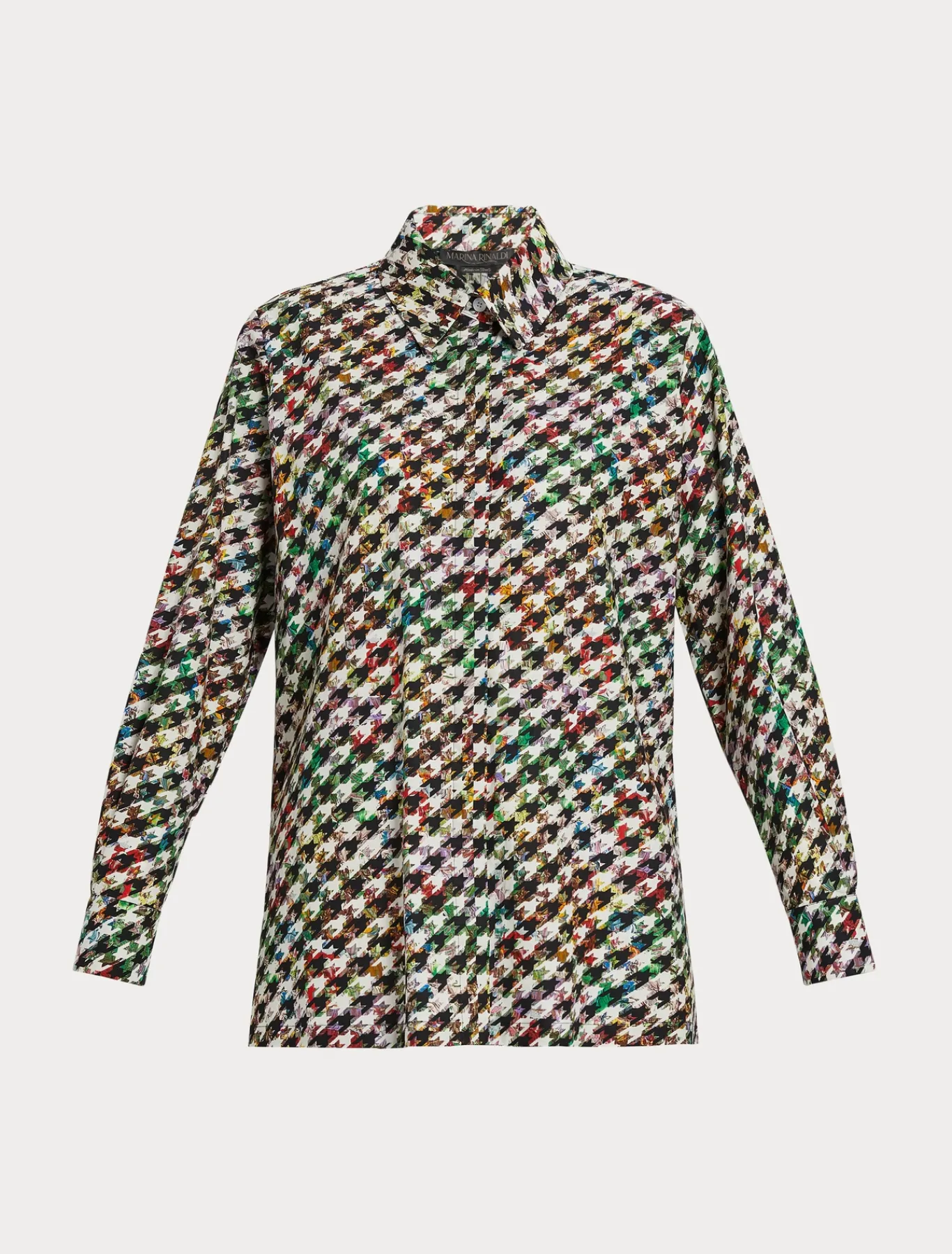 Marina Rinaldi Camicie & Bluse | Camicie & Bluse*Camicia in popeline stampato NERO