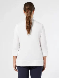 Marina Rinaldi Camicie & Bluse | Camicie & Bluse*Camicia in popeline stretch BIANCOOTTICO