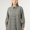 Marina Rinaldi Camicie & Bluse | Camicie & Bluse*Camicia in Principe di Galles NERO