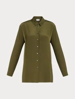 Marina Rinaldi Camicie & Bluse | Camicie & Bluse*Camicia in seta VERDE