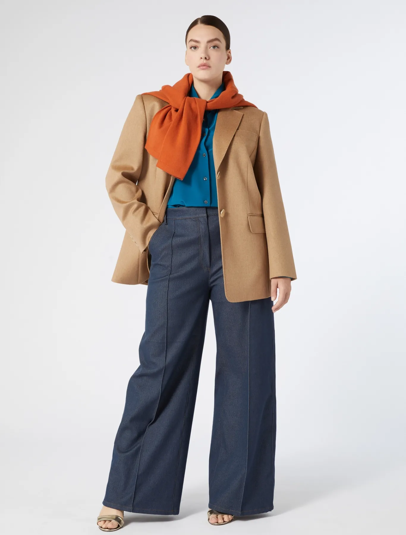 Marina Rinaldi Camicie & Bluse | Camicie & Bluse*Camicia in seta TURCHESE