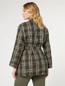 Marina Rinaldi Camicie & Bluse | Camicie & Bluse*Camicia in taffettà jacquard VERDEKAKI