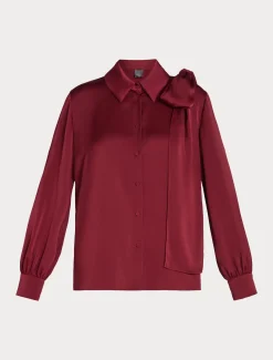 Marina Rinaldi Selezione Elegante | Collezione Elegante*Camicia in tessuto tecnico RUBINO