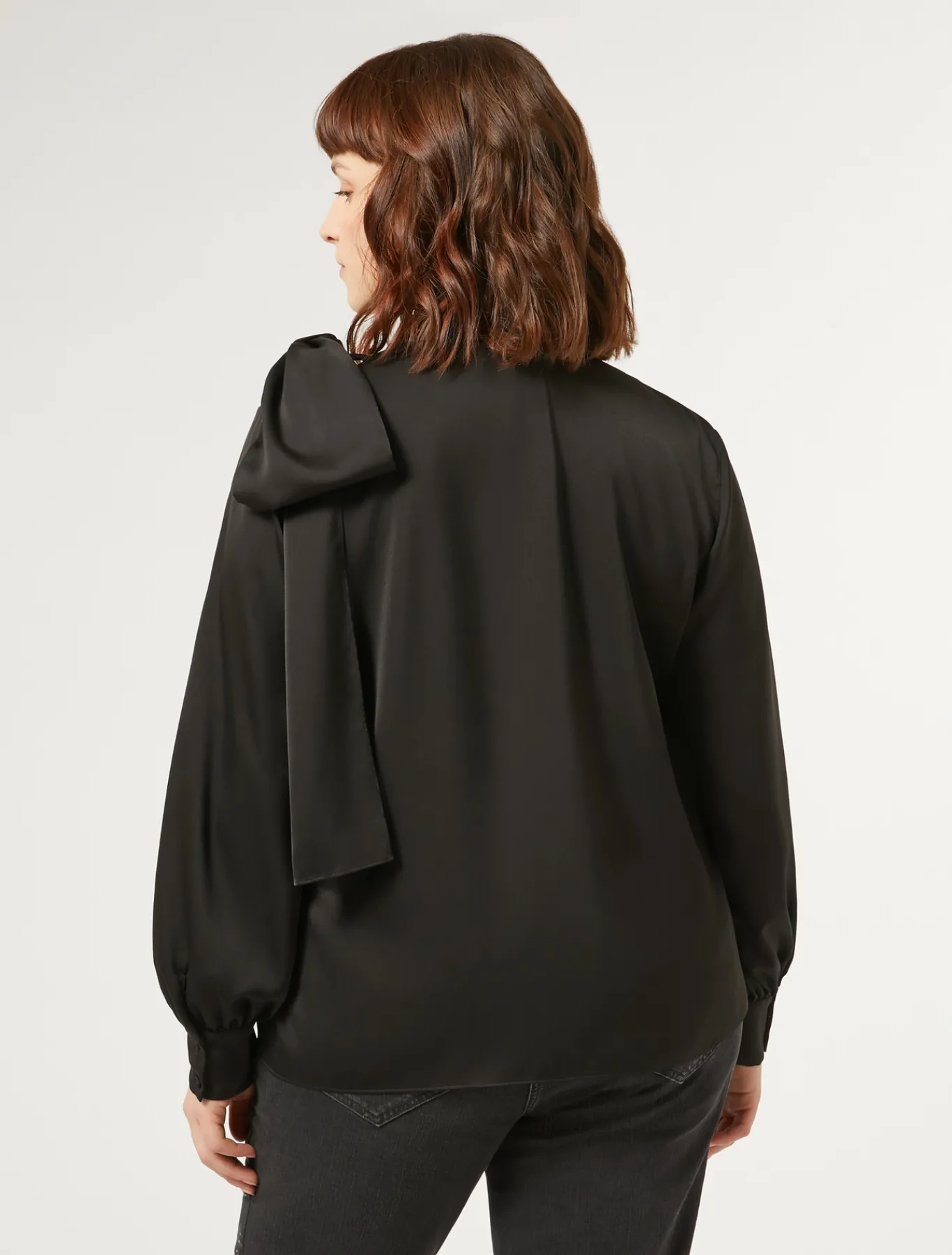 Marina Rinaldi Selezione Elegante | Collezione Elegante*Camicia in tessuto tecnico NERO