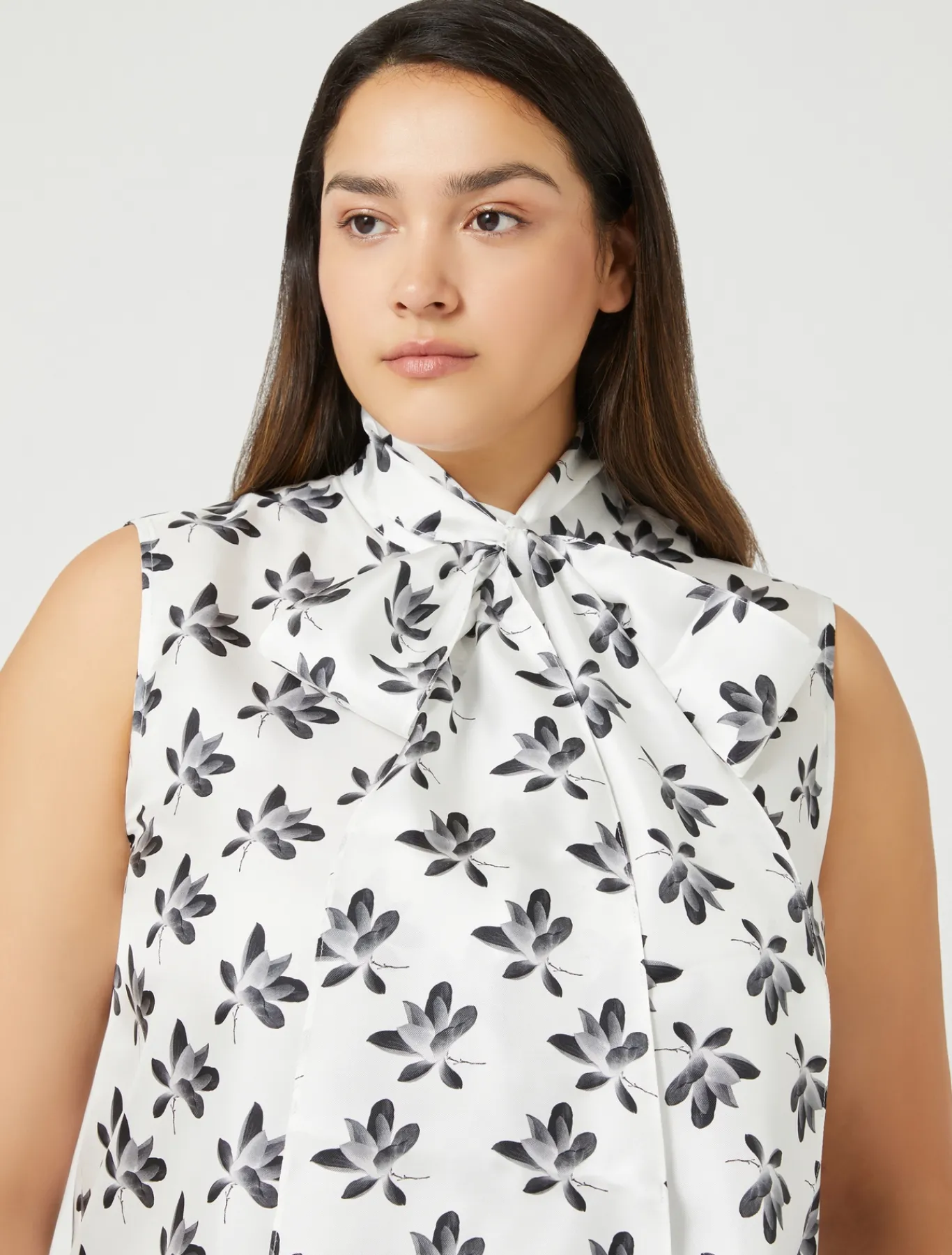 Marina Rinaldi Camicie & Bluse | Camicie & Bluse*Camicia in twill di seta BIANCO