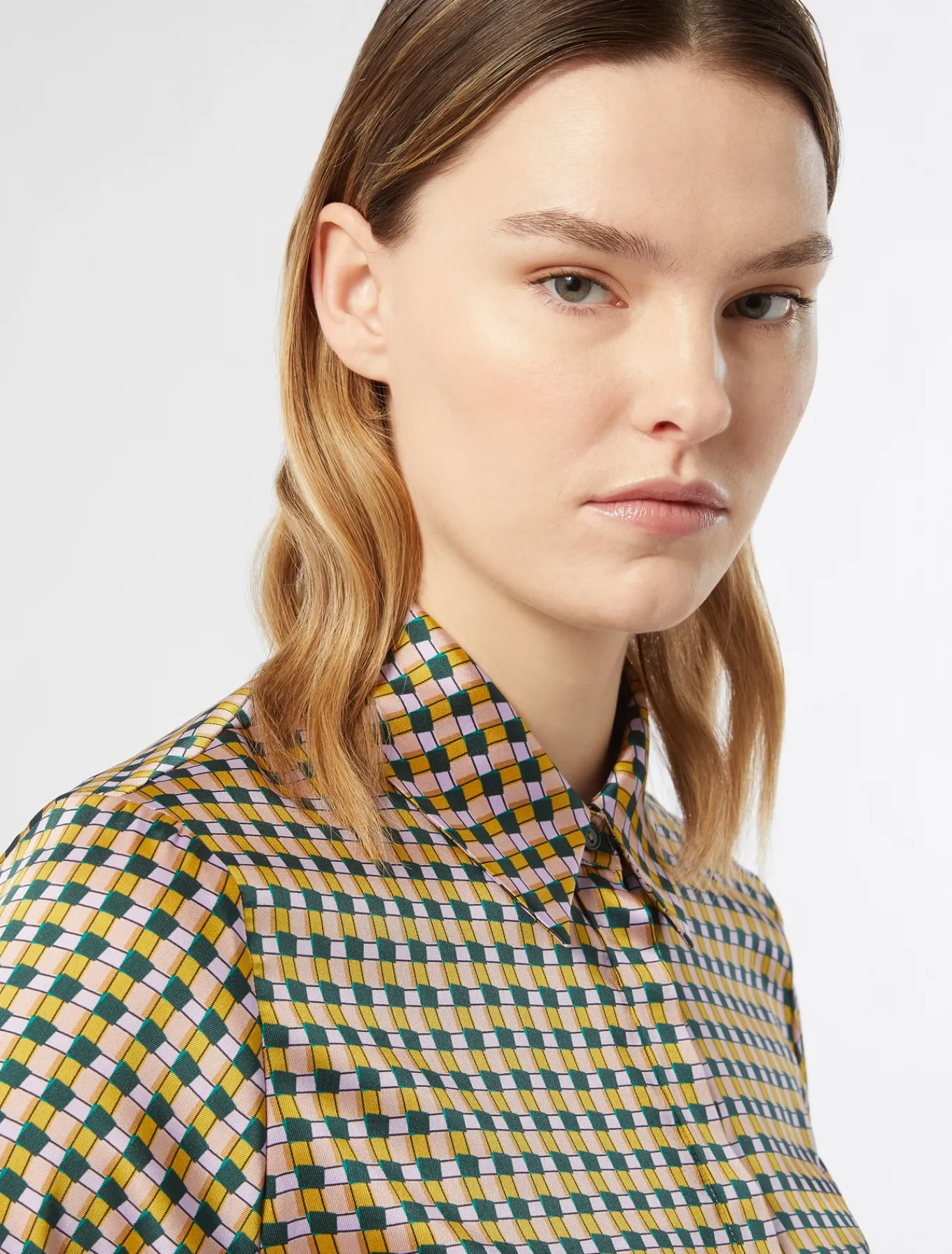 Marina Rinaldi Camicie & Bluse | Camicie & Bluse*Camicia in twill stampato ROSA