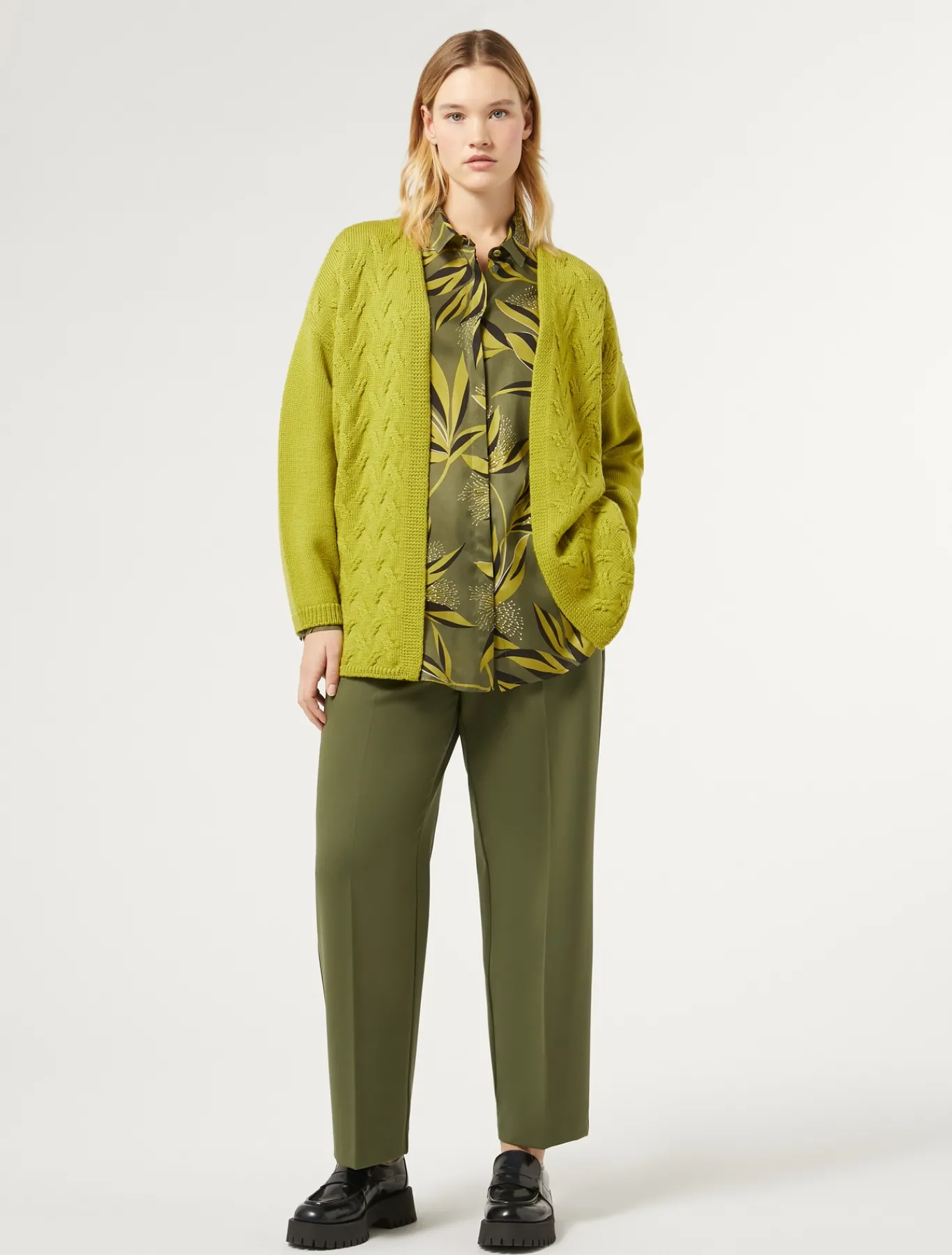 Marina Rinaldi Camicie & Bluse | Camicie & Bluse*Camicia in twill stampato VERDEMUSCHIO
