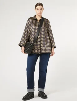 Marina Rinaldi Camicie & Bluse | Camicie & Bluse*Camicia in twill stampato BLUNOTTE
