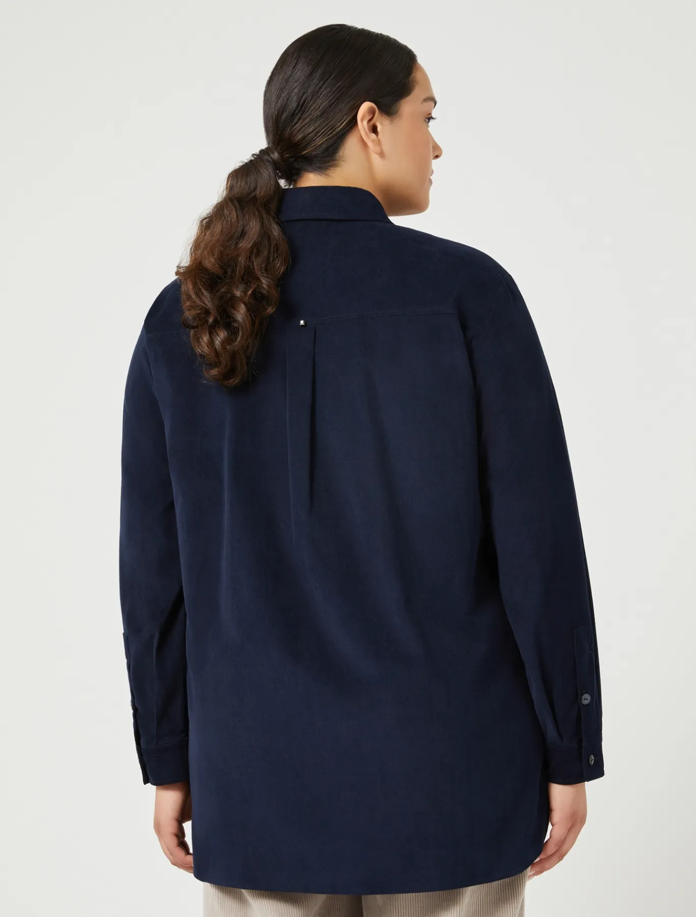 Marina Rinaldi Camicie & Bluse | Camicie & Bluse*Camicia in velluto BLU