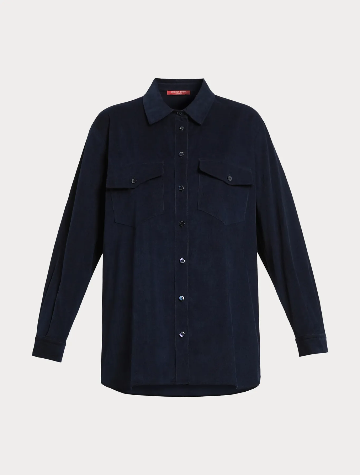 Marina Rinaldi Camicie & Bluse | Camicie & Bluse*Camicia in velluto BLU