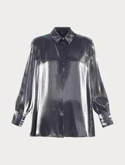 Marina Rinaldi Bluse | Selezione Elegante*Camicia in viscosa BLUMARINO