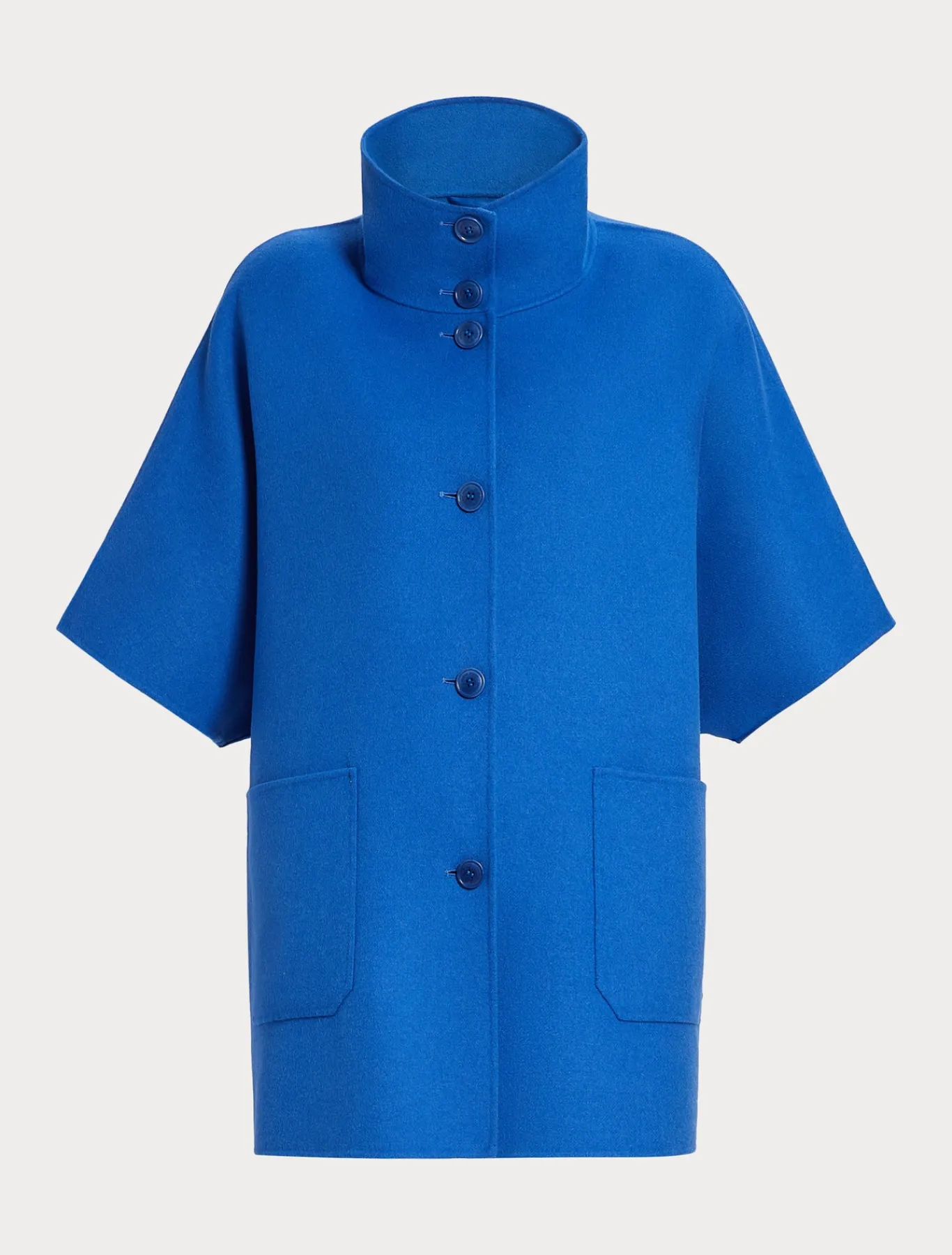 Marina Rinaldi Cappotti & Trench | Cappotti & Trench*Cappa in double di misto lana BLU