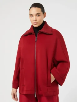 Marina Rinaldi Cappotti & Trench | Cappotti & Trench*Cappa in jersey ROSSO