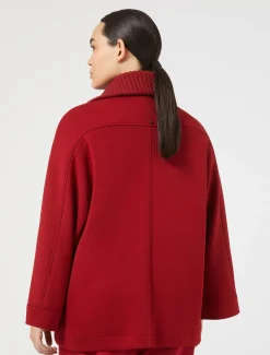 Marina Rinaldi Cappotti & Trench | Cappotti & Trench*Cappa in jersey ROSSO