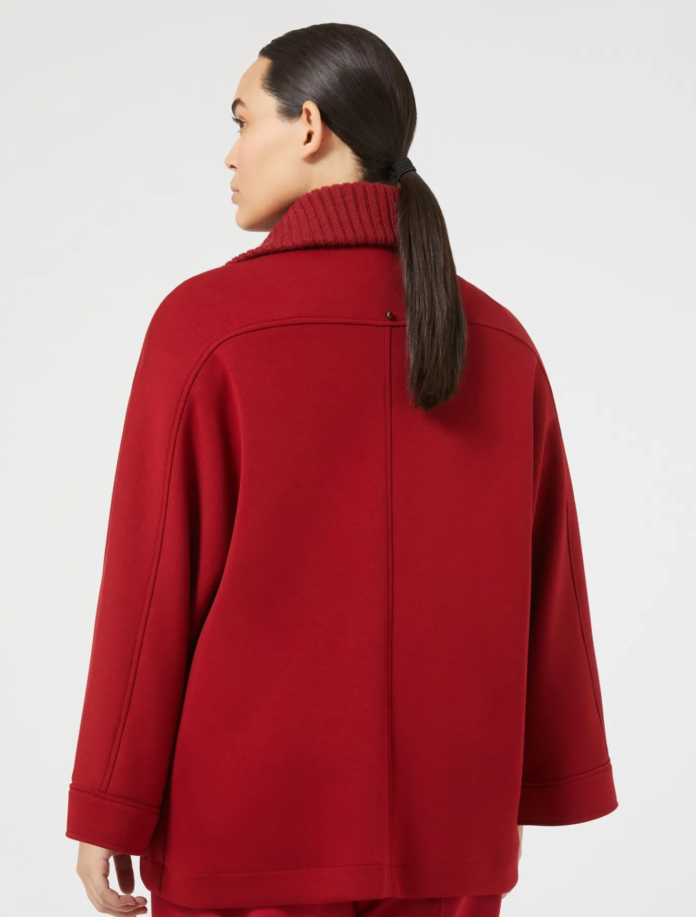 Marina Rinaldi Cappotti & Trench | Cappotti & Trench*Cappa in jersey ROSSO