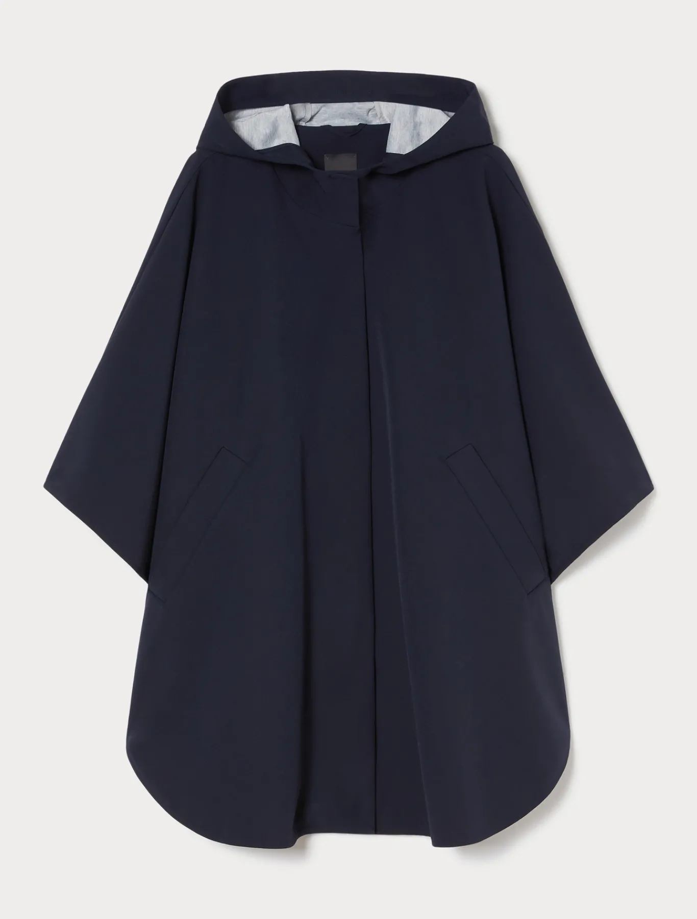 Marina Rinaldi Accessori | Accessori*Cappa in tela e jersey mélange BLUNOTTE
