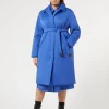 Marina Rinaldi Piumini | Piumini*Cappotto imbottito in raso antigoccia BLUCINA