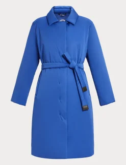 Marina Rinaldi Piumini | Piumini*Cappotto imbottito in raso antigoccia BLUCINA