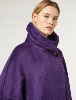 Marina Rinaldi Cappotti & Trench | Cappotti & Trench*Cappotto in alpaca e lana VIOLA