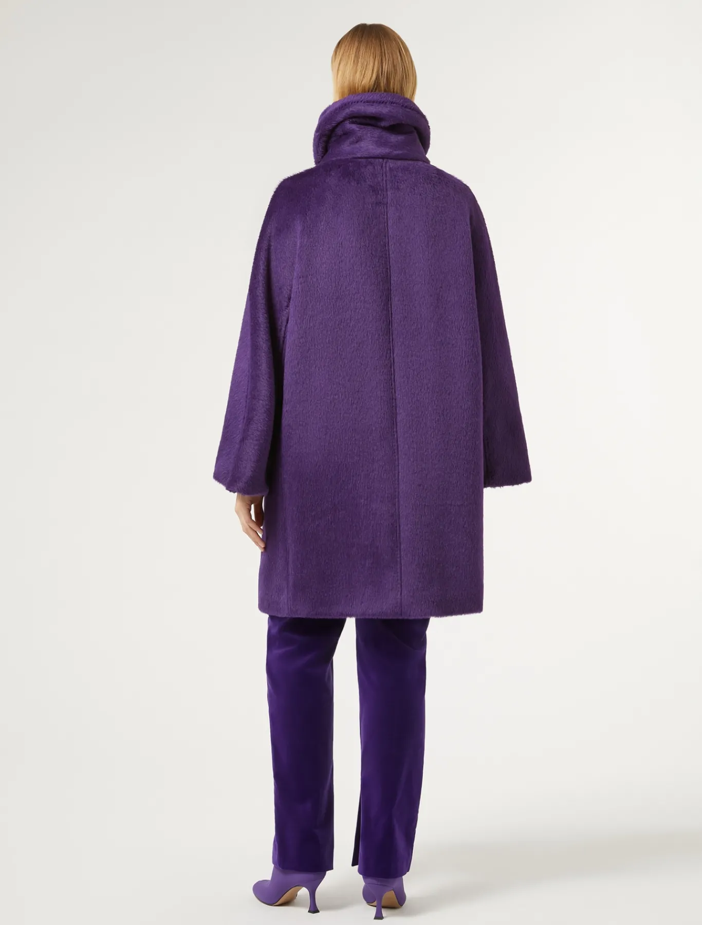 Marina Rinaldi Cappotti & Trench | Cappotti & Trench*Cappotto in alpaca e lana VIOLA