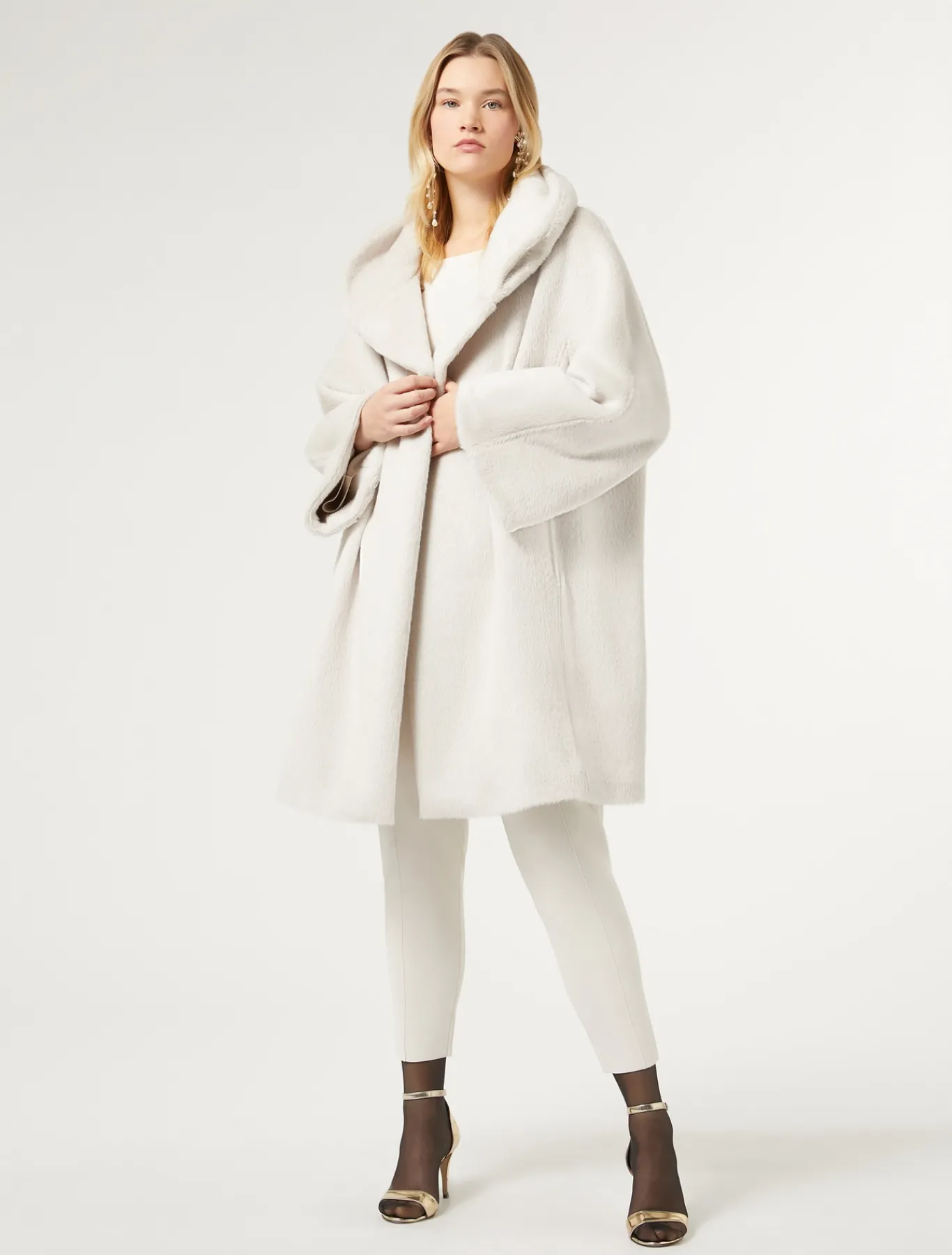 Marina Rinaldi Cappotti & Trench | Cappotti & Trench*Cappotto in alpaca e lana MAKEUPLUMIERE