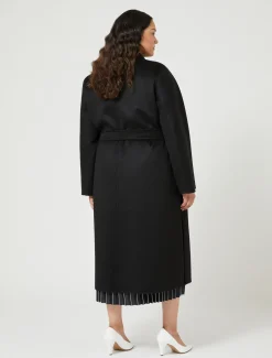 Marina Rinaldi Cappotti & Trench | Cappotti & Trench*Cappotto in double di cachemire NERO