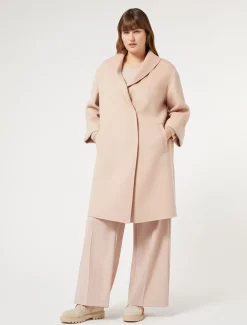 Marina Rinaldi Cappotti & Trench | Cappotti & Trench*Cappotto in double di lana e cachemire BIANCOAVORIO