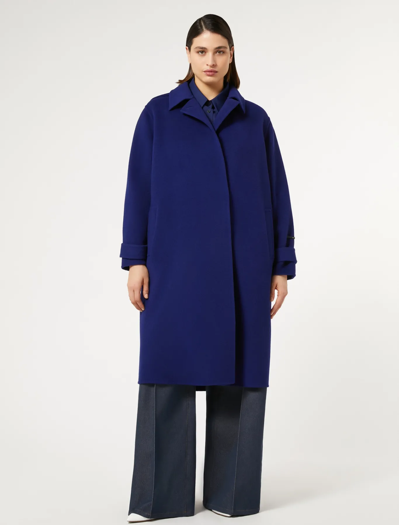Marina Rinaldi Cappotti & Trench | Cappotti & Trench*Cappotto in double di lana BLUCINA