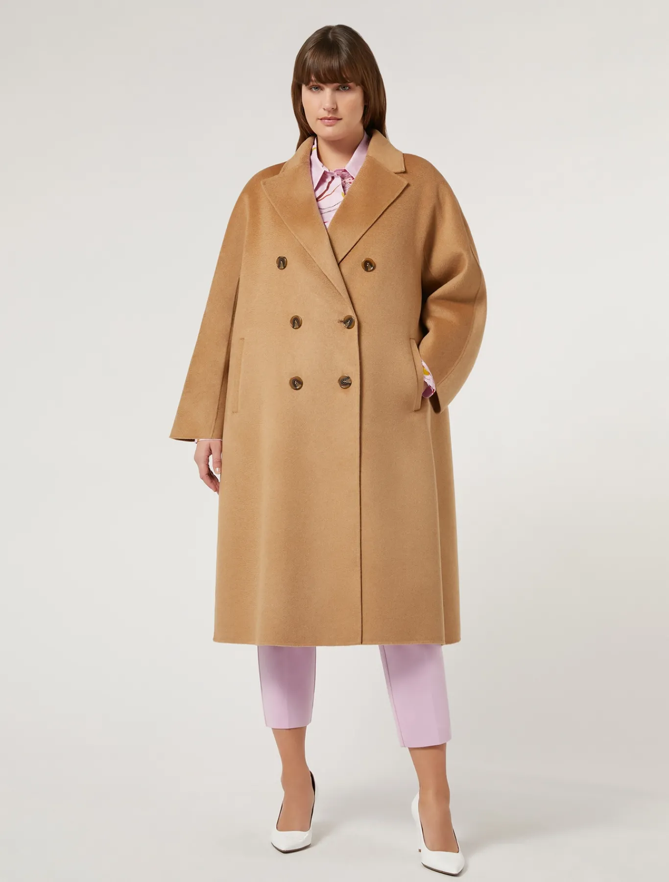 Marina Rinaldi Cappotti & Trench | Cappotti & Trench*Cappotto in double di lana CAMMELLO