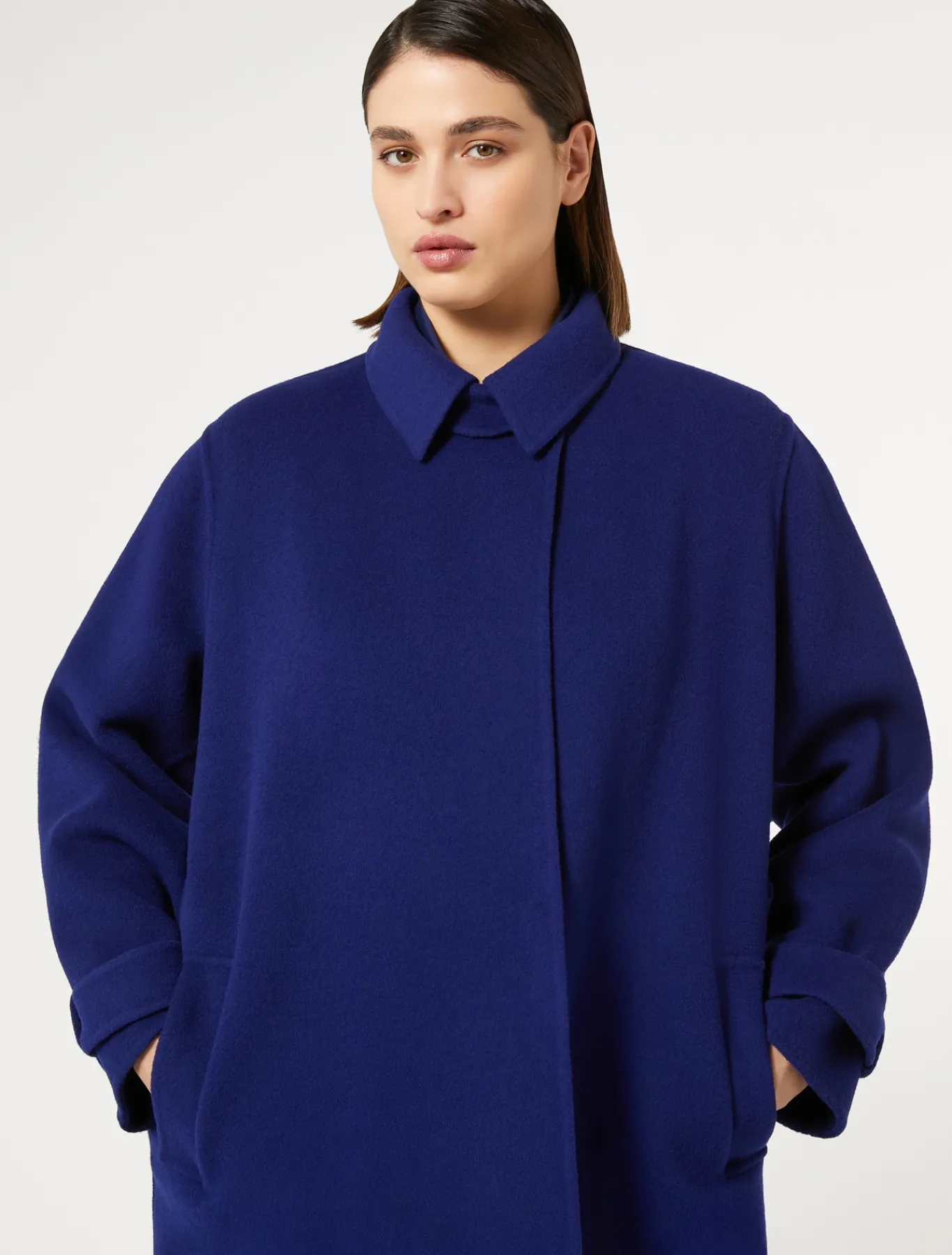 Marina Rinaldi Cappotti & Trench | Cappotti & Trench*Cappotto in double di lana BLUCINA