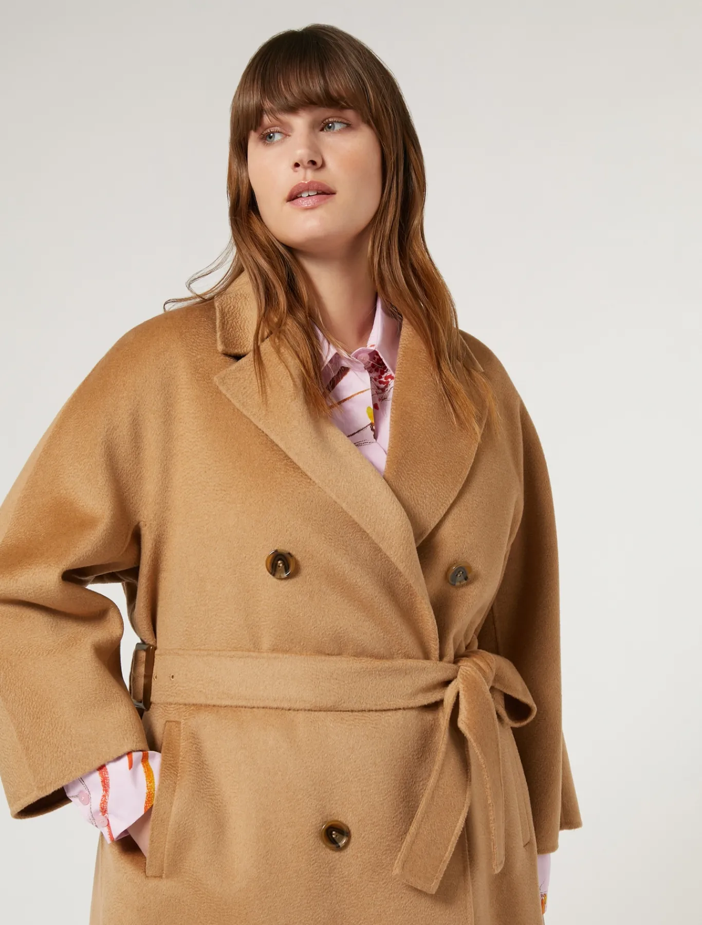 Marina Rinaldi Cappotti & Trench | Cappotti & Trench*Cappotto in double di lana CAMMELLO