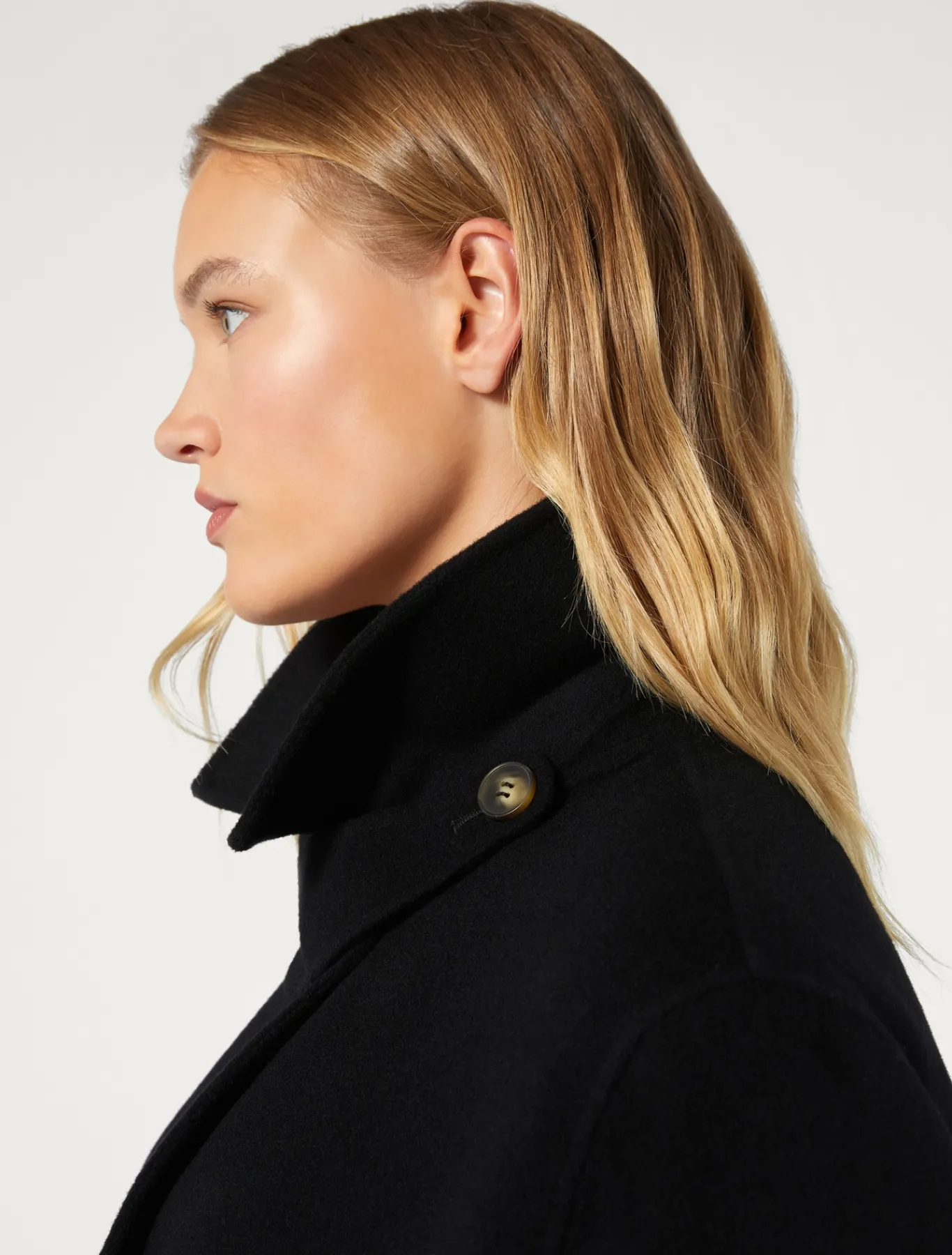 Marina Rinaldi Cappotti & Trench | Cappotti & Trench*Cappotto in double di lana NERO
